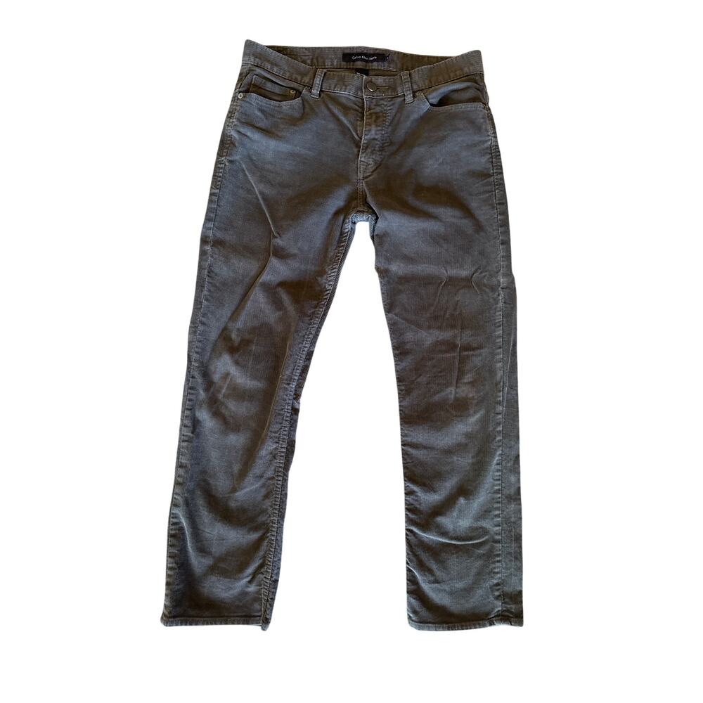 Calvin Klein Moss Green Corduroy 32x32 Pants